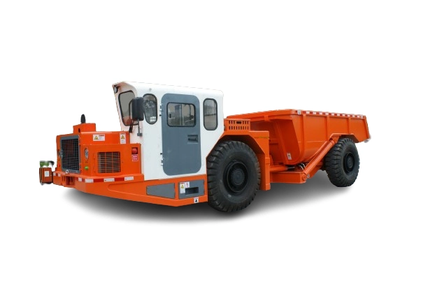 Dump trucks used in mining operations are vital, for transporting materials across rough terrains.